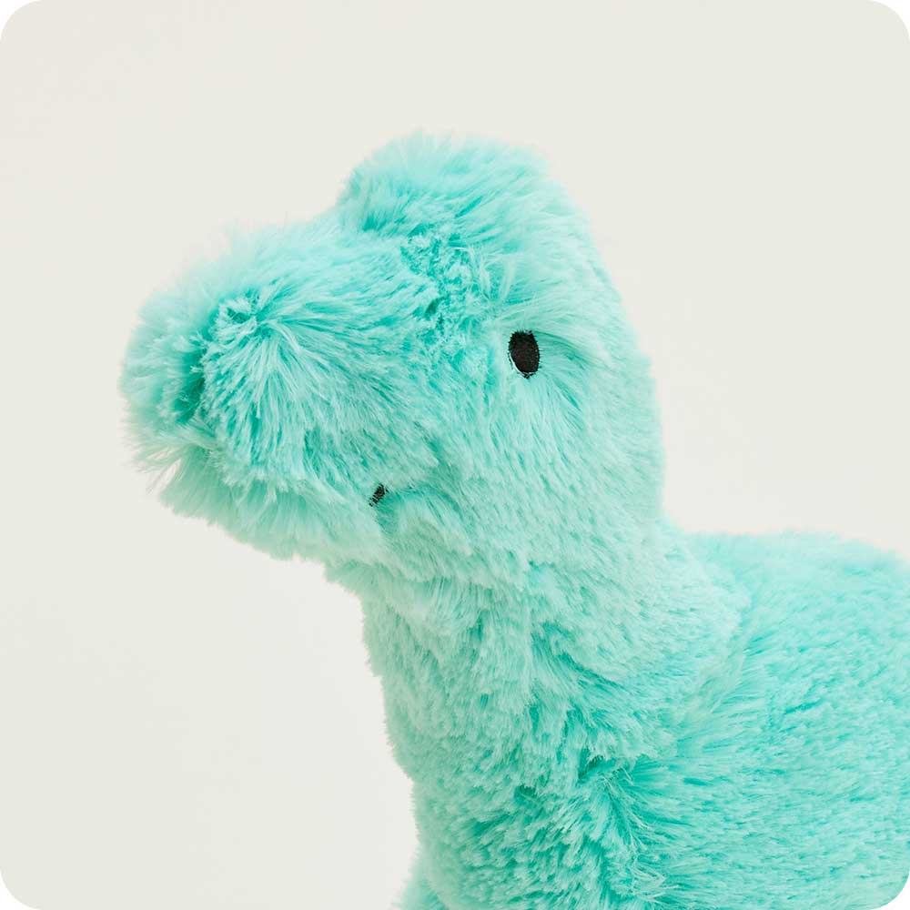 Microwavable Teal Long Neck Dinosaur Warmies - Warmies USA