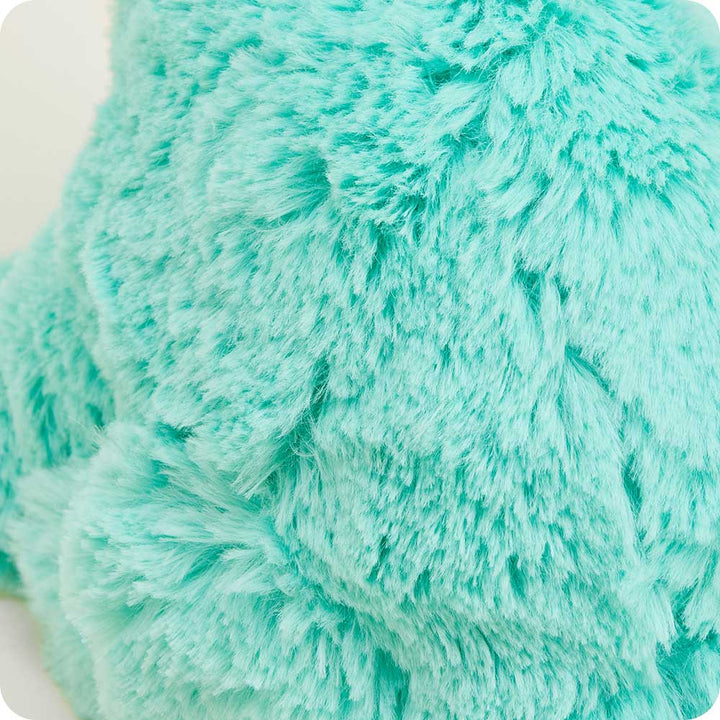 Microwavable Teal Long Neck Dinosaur Warmies - Warmies USA