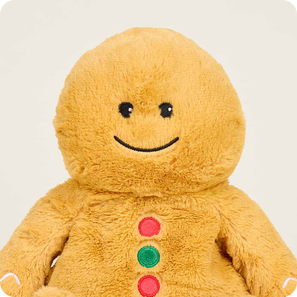 Gingerbread Boy Stuffed Animal Warmies