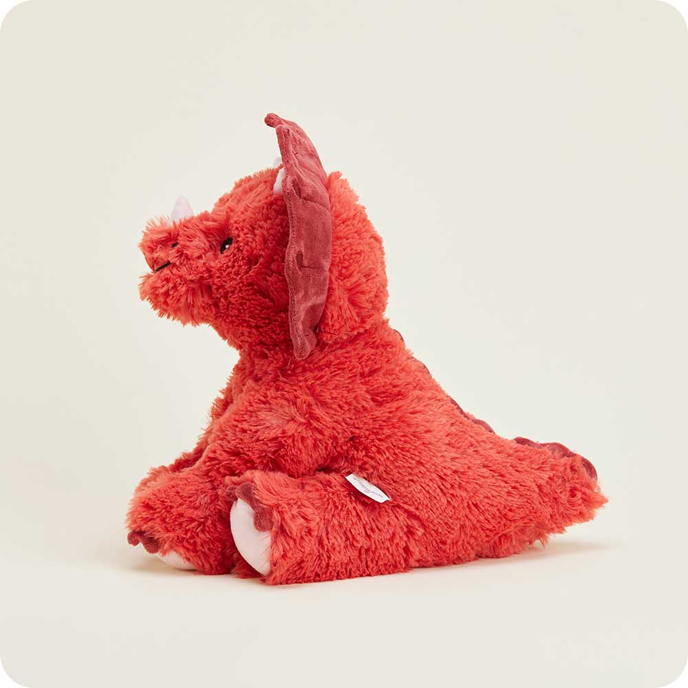 Microwavable Red Triceratops Warmies - Warmies USA