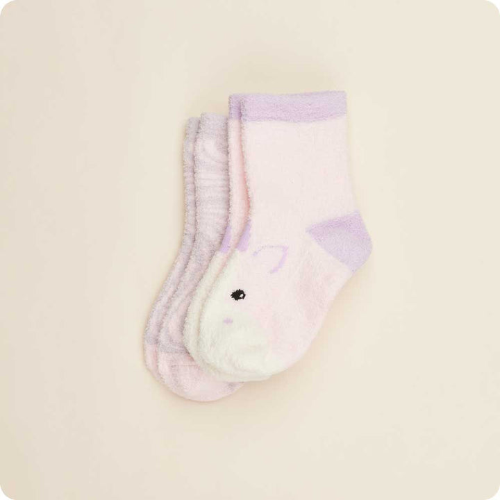 Microwavable Unicorn Crew Socks - Warmies USA